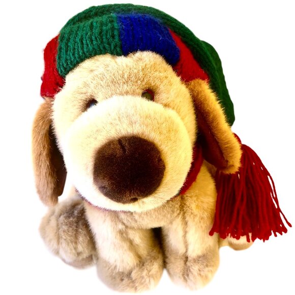 GUND Teddy Bear SNO CAP Winter Scarf & Hat with Tassel Stuffed Animal Plush Tag - Picture 7 of 12